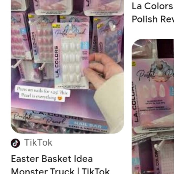 12pc Iridescent Glossy Press-on Nails New Mother Of Pearl Color Womens Ladies - Picture 1 of 12